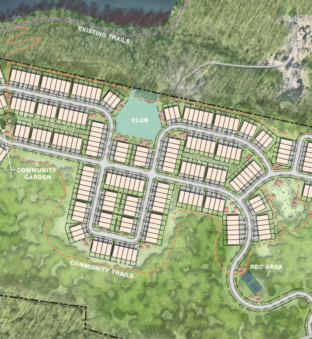 Yeagertown / Lake Linganore concept plan.